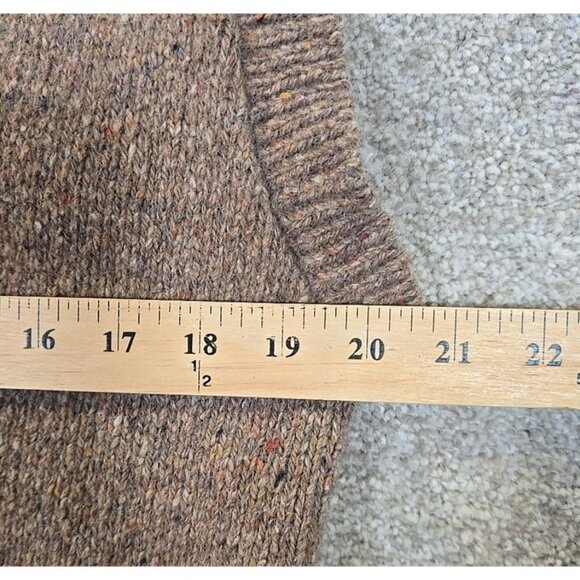 Anderson Little Vintage Wool Blend Sweater Vest Pullover Tan USA Made Women's M - Picture 5 of 7